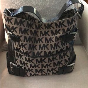 Michael Kors signature black purse